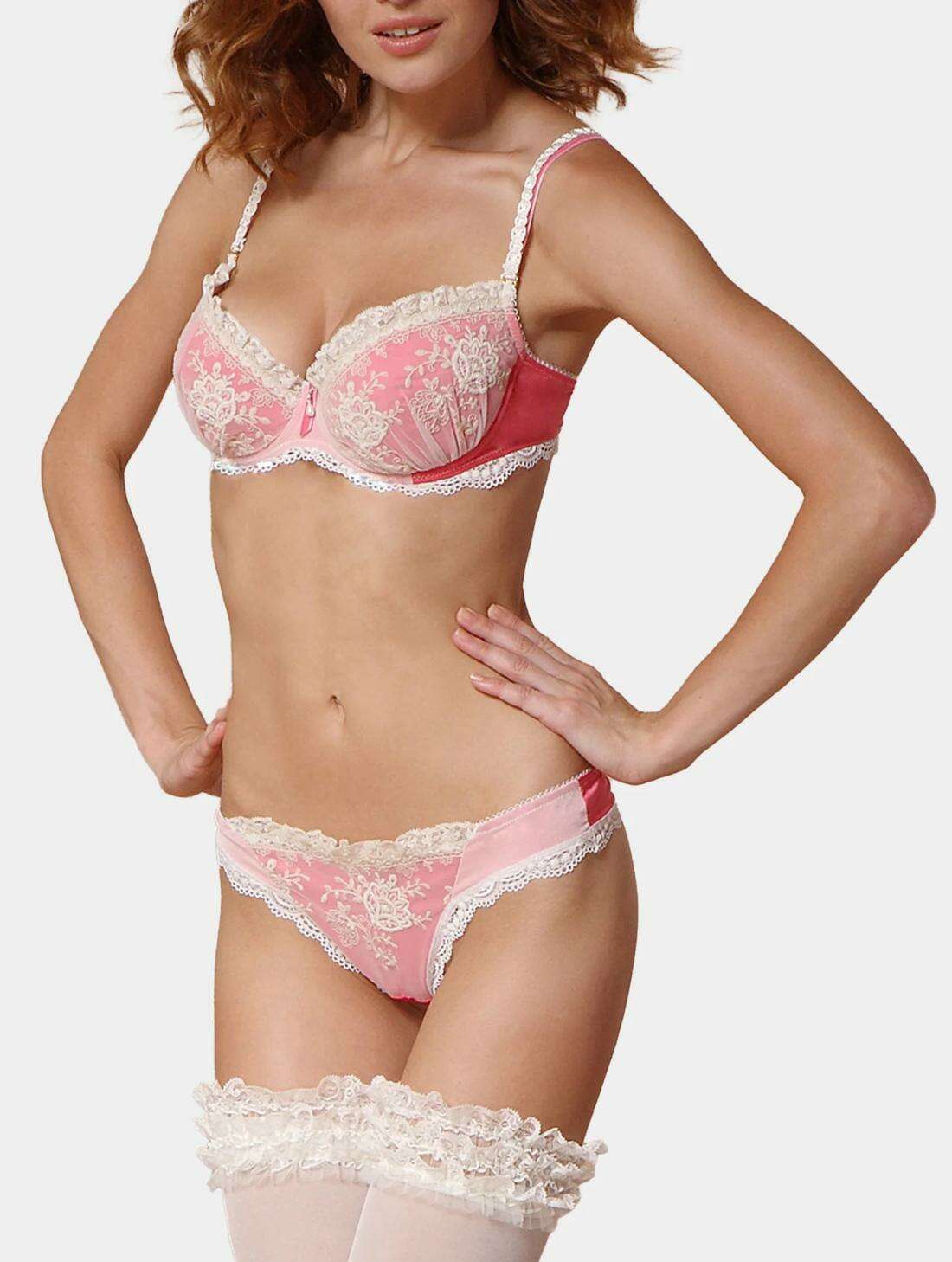 Pink Soft cup bra 1635 Andrea